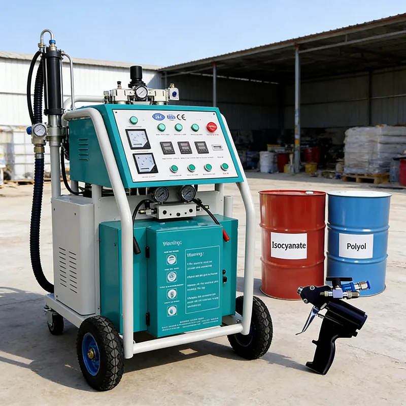 High Pressure Polyurea Polyurethane Spray Foam Machine with Dual Heated Hoses for Roofing and Flooring
High Pressure Polyurea Polyurethane Spray Foam Machine with Dual Heated Hoses for Roofing and Flooring