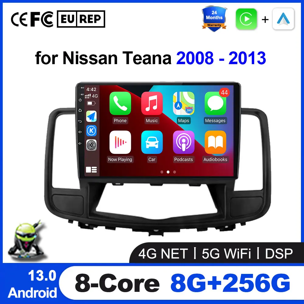 Android 13 Auto For Nissan Teana J32 2008 - 2013 Carplay 5G Wifi Car Multimedia GPS Radio Player Cooling Fan 4GLTE
Android 13 Auto For Nissan Teana J32 2008 - 2013 Carplay 5G Wifi Car Multimedia GPS Radio Player Cooling Fan 4GLTE