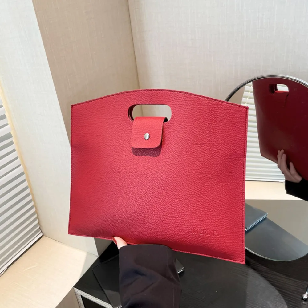 Casual PU Office Document Tote Bag Solid Color Large Capacity Computer Bag Handbag Laptop Bag File Bag Travel
Casual PU Office Document Tote Bag Solid Color Large Capacity Computer Bag Handbag Laptop Bag File Bag Travel