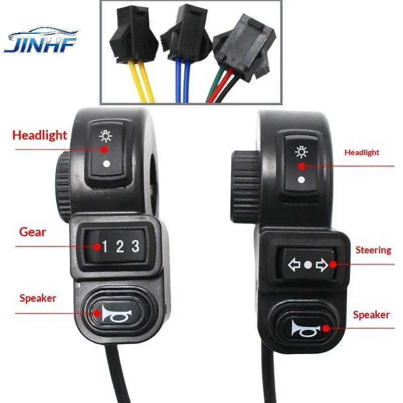 1/3Pcs Motorcycle Accessories 3in1 E-bike Light ON-OFF Switch Horn Turn Signal Switches For Motorcycle Handlebar Switch
1/3Pcs Motorcycle Accessories 3in1 E-bike Light ON-OFF Switch Horn Turn Signal Switches For Motorcycle Handlebar Switch