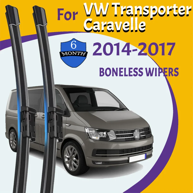 For VW Transporter Caravelle 2014-2017 Car Wiper Soft Rubber Windshield Clean WindowAuto Parts Car Rain Brushes 24''+24''
For VW Transporter Caravelle 2014-2017 Car Wiper Soft Rubber Windshield Clean WindowAuto Parts Car Rain Brushes 24''+24''