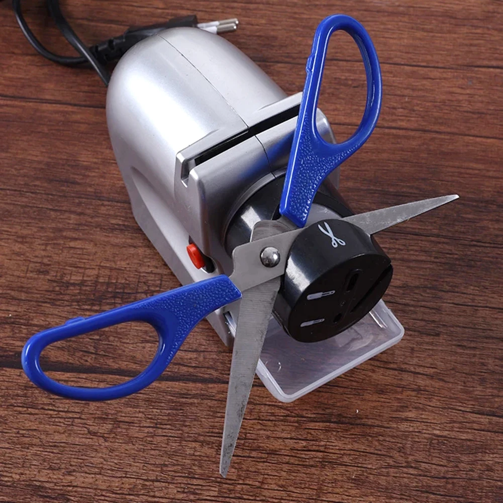 Professional Electric Knife Sharpener Multifunction Motorized Kitchen Tools Strong Motor for Straight Serrated Knives Scissors
Professional Electric Knife Sharpener Multifunction Motorized Kitchen Tools Strong Motor for Straight Serrated Knives Scissors