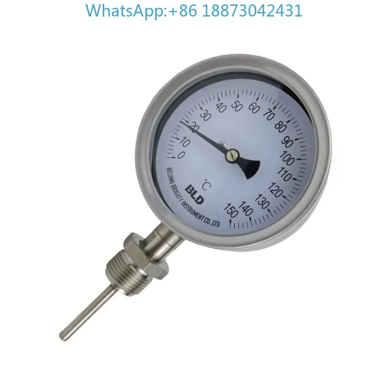 Authentic Beijing Br-ady Sta-inless Steel Bimetal The-rmometer WSSF-411 Industrial Therm-ometer Bimetal Sheet 
Authentic Beijing Br-ady Sta-inless Steel Bimetal The-rmometer WSSF-411 Industrial Therm-ometer Bimetal Sheet
