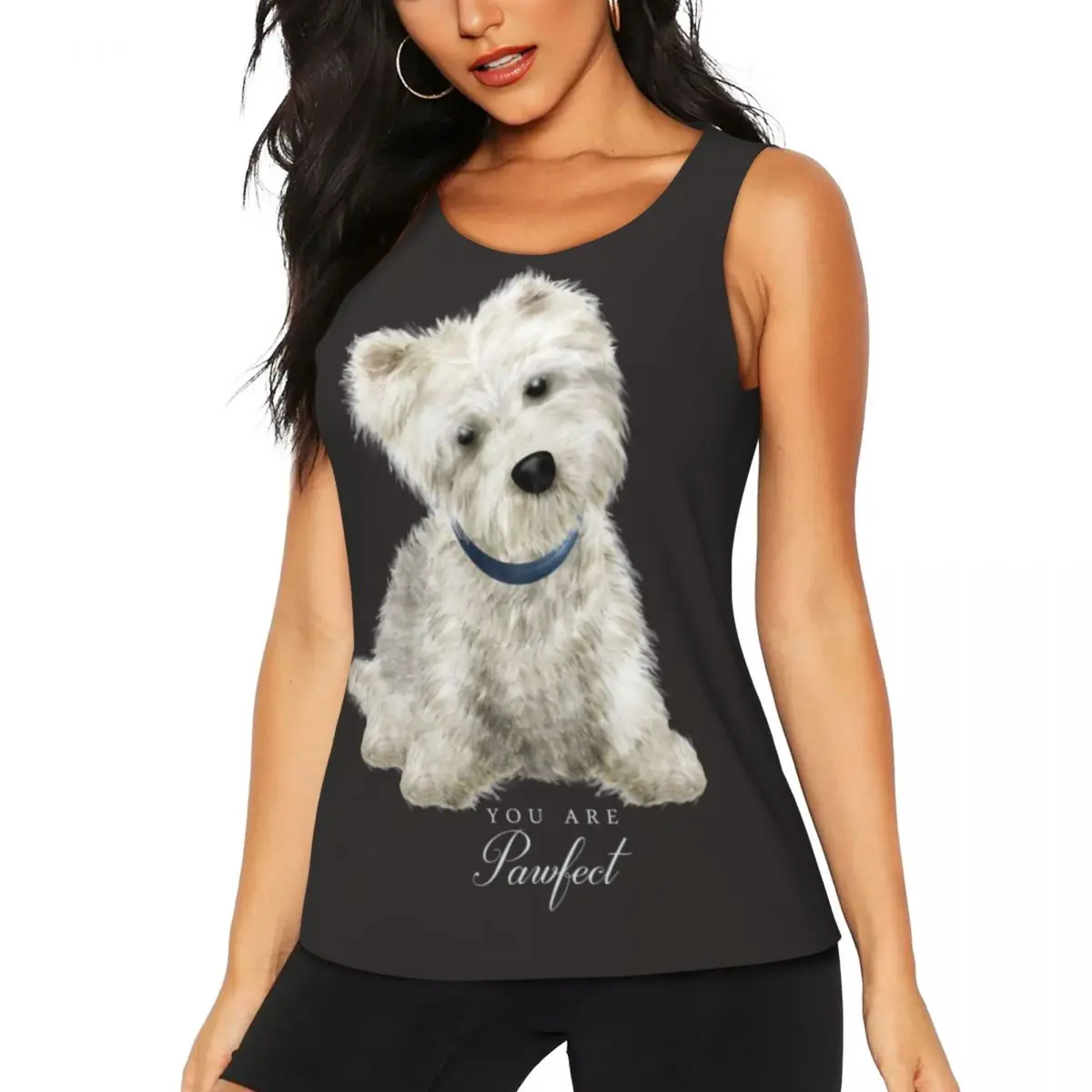 Custom Westie West Highland White Terrier Dog Yoga Shirt Women Workout Gym Tank Tops
Custom Westie West Highland White Terrier Dog Yoga Shirt Women Workout Gym Tank Tops
