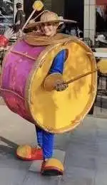 guitar drums Music theme halloween christmas party Customized costumes for parade commercial performance dolls
guitar drums Music theme halloween christmas party Customized costumes for parade commercial performance dolls