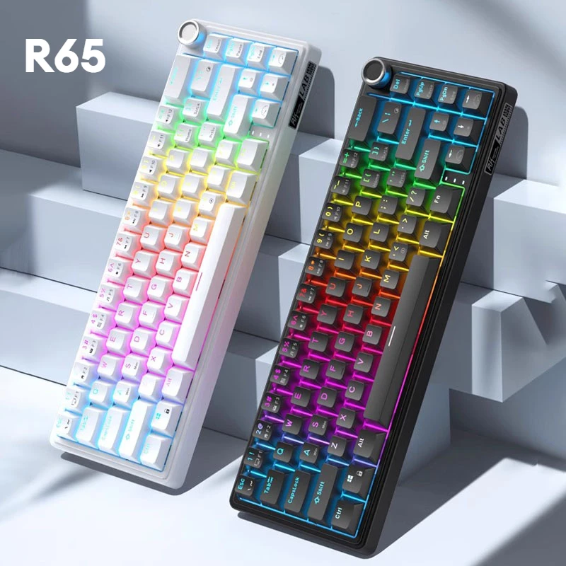 Механическая клавиатура MiFuny R65, проводная игровая клавиатура с 66 клавишами, RGB подсветкой, горячая заменка, игровая бесконтактная механическая клавиатура для ПК
Механическая клавиатура MiFuny R65, проводная игровая клавиатура с 66 клавишами, RGB подсветкой, горячая заменка, игровая бесконтактная механическая клавиатура для ПК