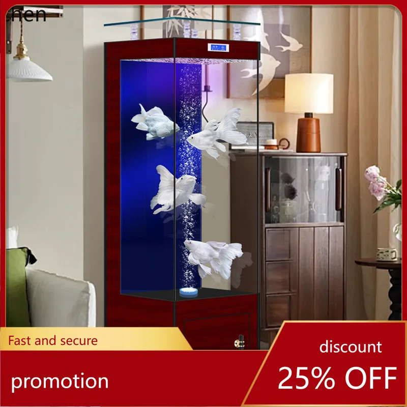 HXL Fish Tank Floor-Standing Living Room Wall-Mounted Ultra Clear Glass No Pipe Fittings Back Filter Aquarium
HXL Fish Tank Floor-Standing Living Room Wall-Mounted Ultra Clear Glass No Pipe Fittings Back Filter Aquarium