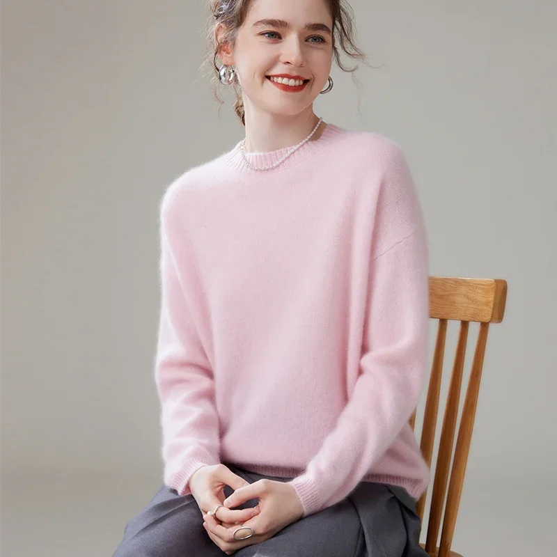100% Cashmere, New Women's Sweater, Round Neck, Warm, Basic Style, Korean Style, Elegant, 2024 Autumn/winter, Top, Turtleneck
100% Cashmere, New Women's Sweater, Round Neck, Warm, Basic Style, Korean Style, Elegant, 2024 Autumn/winter, Top, Turtleneck