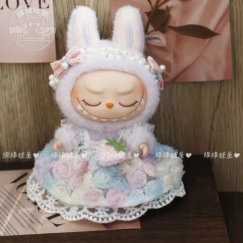 17cm Labubu Clothes Gradient Colorful Dress Suit Cute Girl Heart Diy Vinyl Face Doll Replacement Dress Princess Bow Dress Gift
17cm Labubu Clothes Gradient Colorful Dress Suit Cute Girl Heart Diy Vinyl Face Doll Replacement Dress Princess Bow Dress Gift