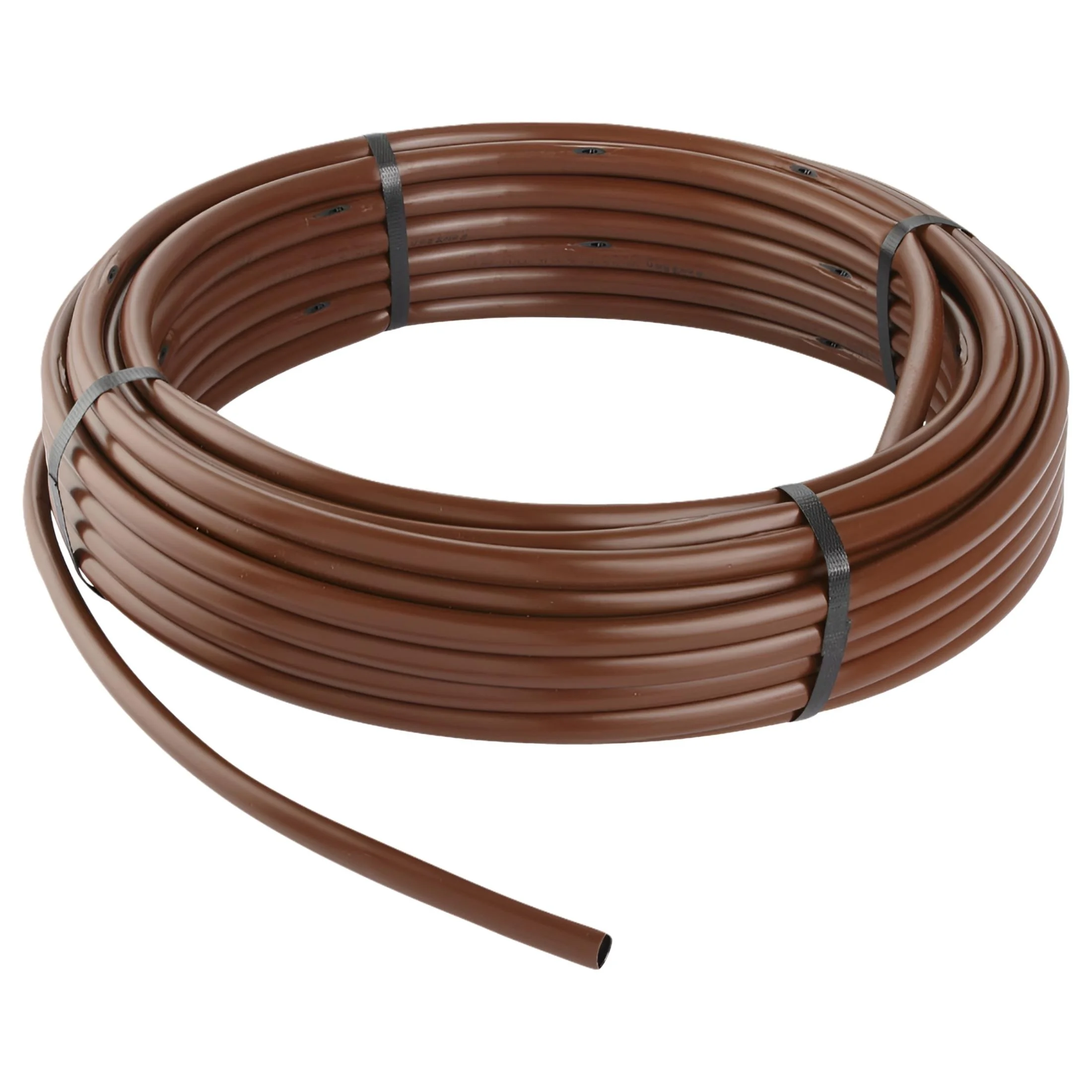 Emitter Tubing 1/2 Inch Diameter 100 Feet Long Brown Color
Emitter Tubing 1/2 Inch Diameter 100 Feet Long Brown Color