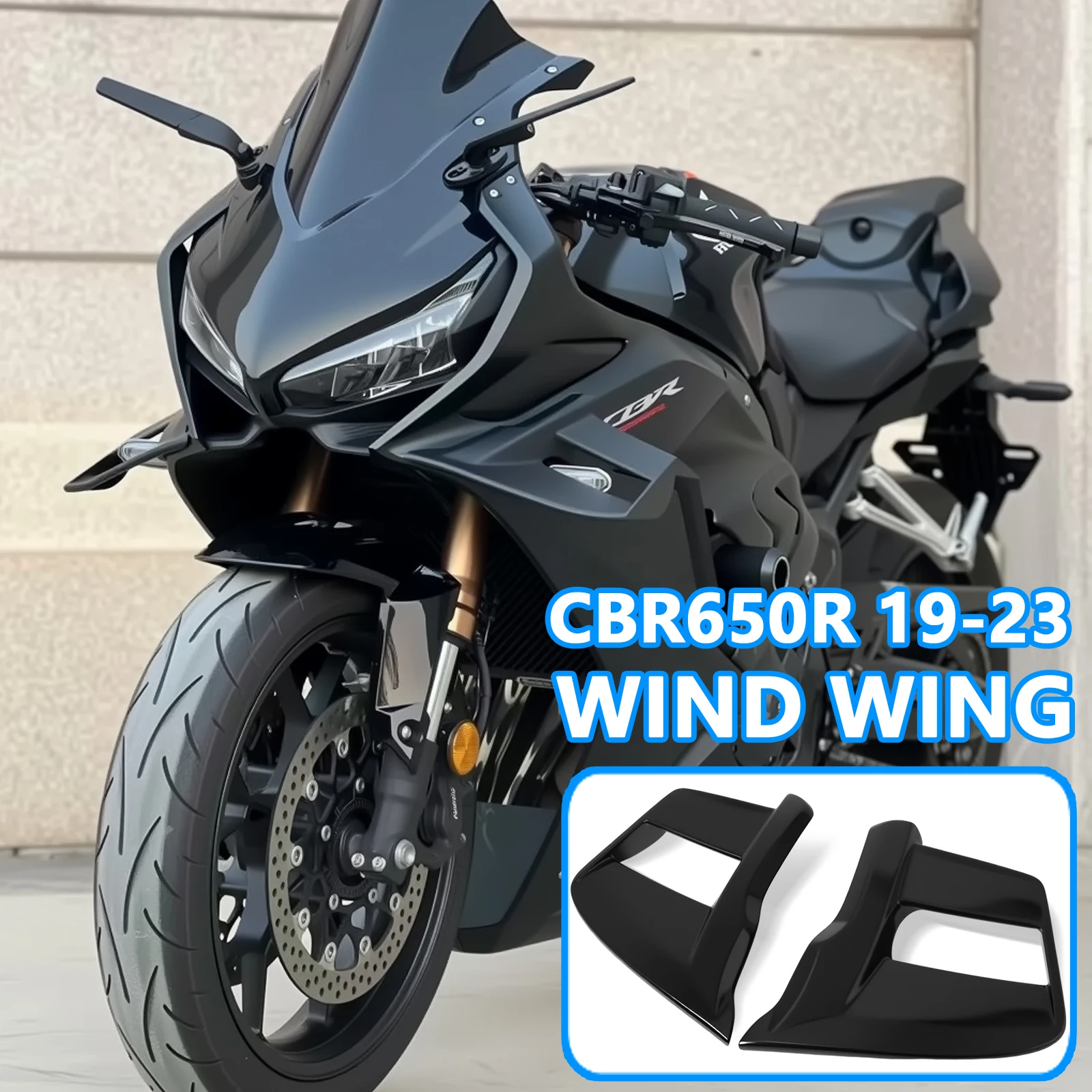 FOR CBR650R CBR 650R 2019-2023 2022 2021 New Model Accessories Motorcycle Winglet Aerodynamic Wing Spoiler Fairing Downforce
FOR CBR650R CBR 650R 2019-2023 2022 2021 New Model Accessories Motorcycle Winglet Aerodynamic Wing Spoiler Fairing Downforce