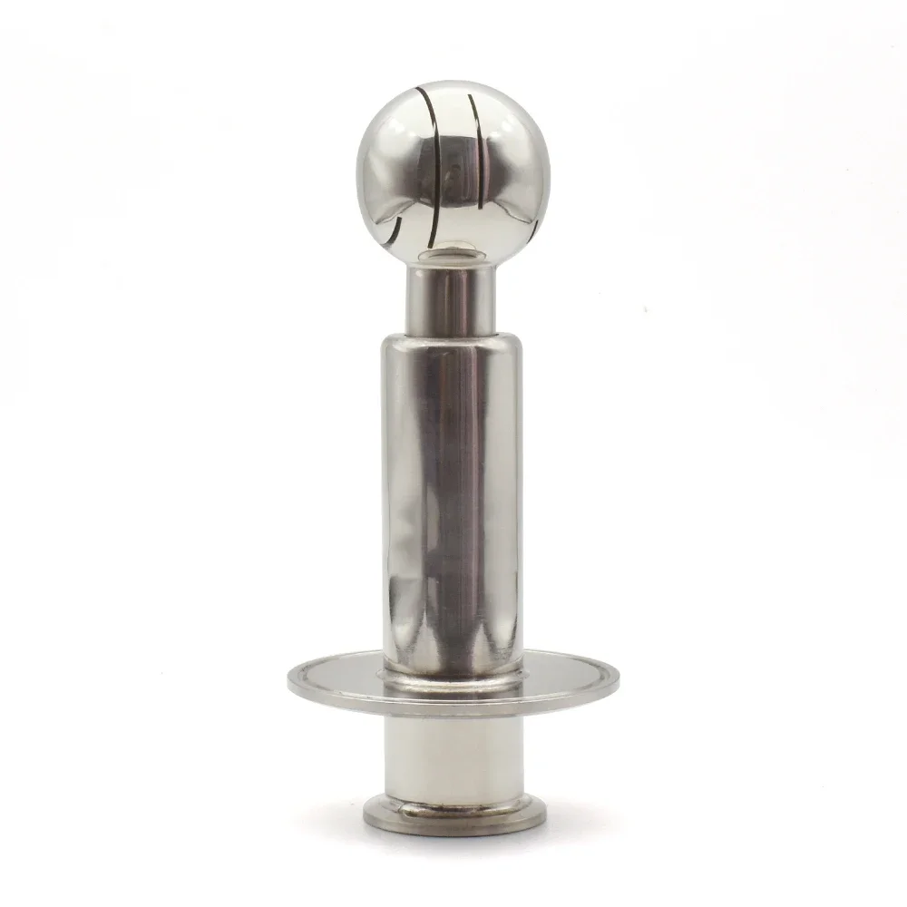 SS304SS316L Stainless Steel Three Clip 1.5 "x2" 2.5 "3" Water Tank Rotating CIP Spray Ball, Clover Compatible Cleaning Ball
SS304SS316L Stainless Steel Three Clip 1.5 "x2" 2.5 "3" Water Tank Rotating CIP Spray Ball, Clover Compatible Cleaning Ball