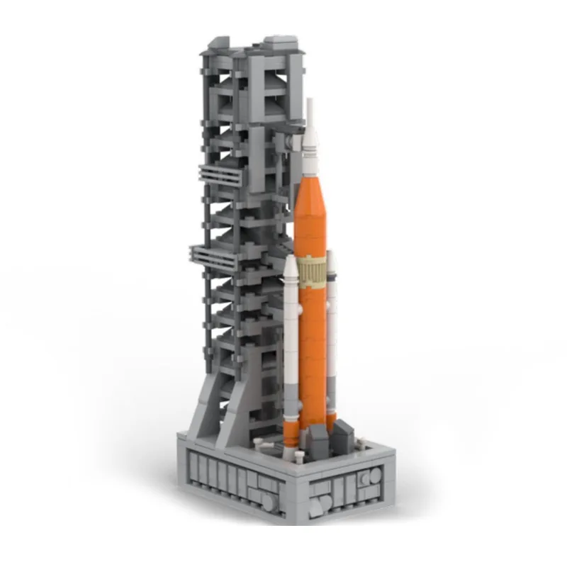 MOC Space Series Artemis SLS Rocket Desktop Decoration Building Blocks Toy
MOC Space Series Artemis SLS Rocket Desktop Decoration Building Blocks Toy