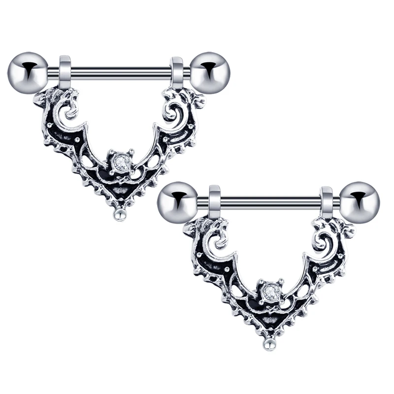 Nipple Rings Surgical Steel Cute Small Heart Diamond Barbell Nipple Rings for Women Sexy 14G Nipple Barbell Nipple Piercing Jew
Nipple Rings Surgical Steel Cute Small Heart Diamond Barbell Nipple Rings for Women Sexy 14G Nipple Barbell Nipple Piercing Jew