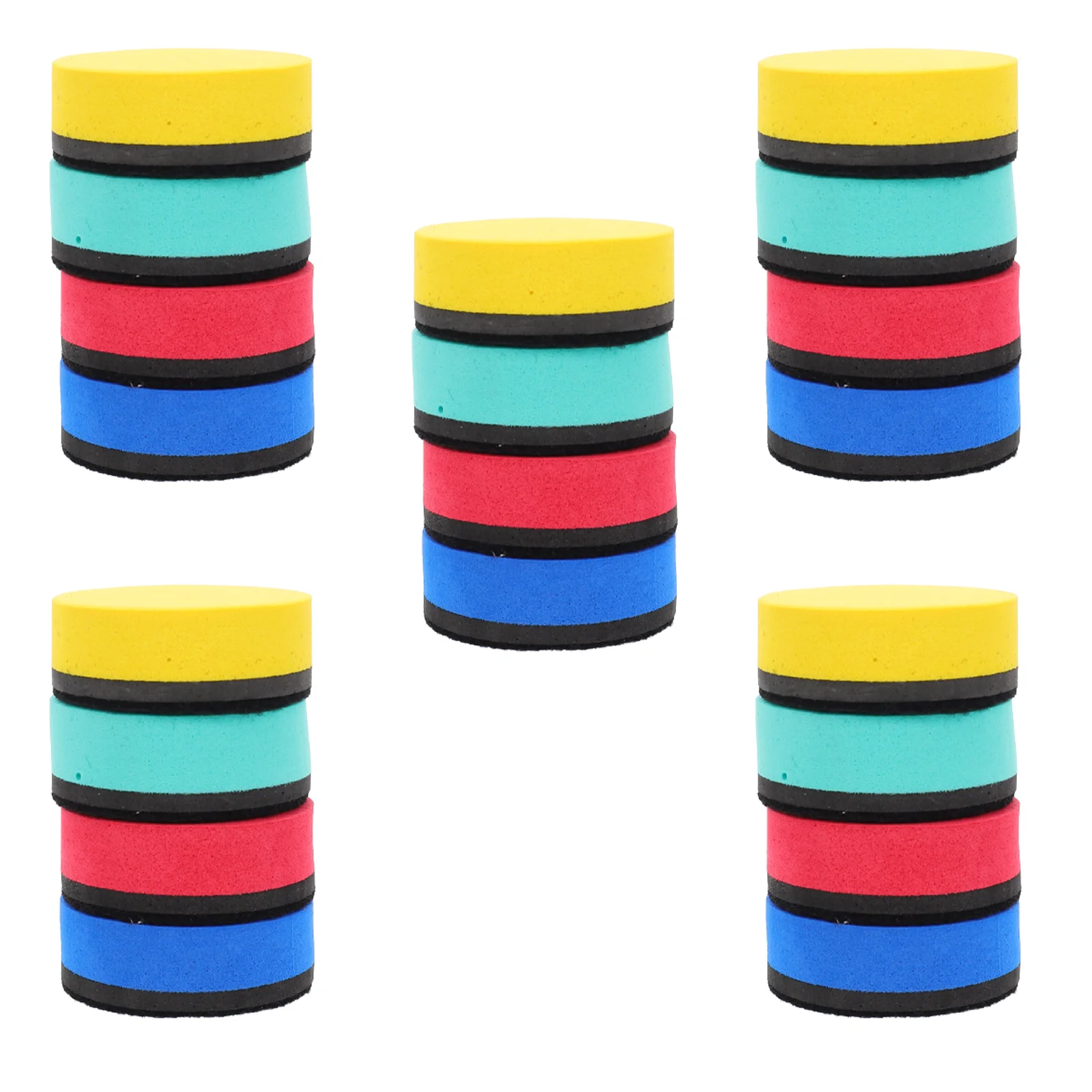 20pcs Magnetic Whiteboard Erasers EVA Felt Washable Reusable School Office Supplies Dry Board Cleaner Chalk Eraser
20pcs Magnetic Whiteboard Erasers EVA Felt Washable Reusable School Office Supplies Dry Board Cleaner Chalk Eraser