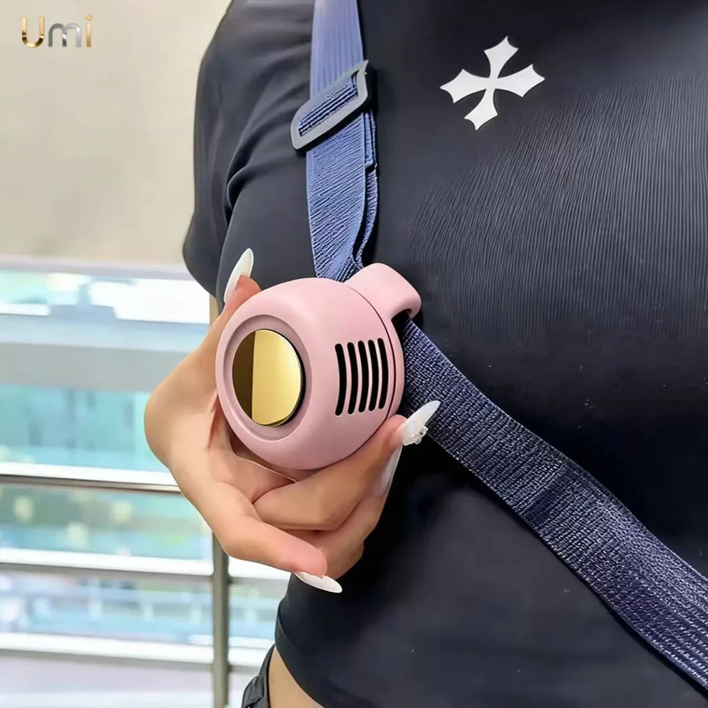 Mini Clip On Fan Portable Wearable Bladeless Fan Rechargeable 360° Rotatable 3-Speed Silent Electric Fans Hands-Free Cooling Fan
Mini Clip On Fan Portable Wearable Bladeless Fan Rechargeable 360° Rotatable 3-Speed Silent Electric Fans Hands-Free Cooling Fan