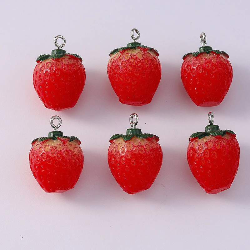 Duarte 20Pcs/Lot Cute Fruit Charms 3D Resin Strawberry Charms Pendants for Jewelry Making Necklaces Earrings DIY Crafts Supplies
Duarte 20Pcs/Lot Cute Fruit Charms 3D Resin Strawberry Charms Pendants for Jewelry Making Necklaces Earrings DIY Crafts Supplies
