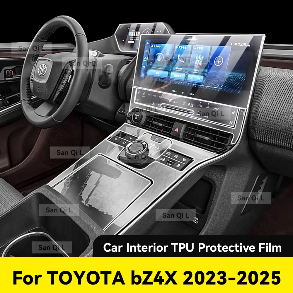 For TOYOTA bZ4X 2023-2025 Anti-scratch Car Door Center Console Media Dashboard Navigation Car Accessories TPU Protector Film
For TOYOTA bZ4X 2023-2025 Anti-scratch Car Door Center Console Media Dashboard Navigation Car Accessories TPU Protector Film