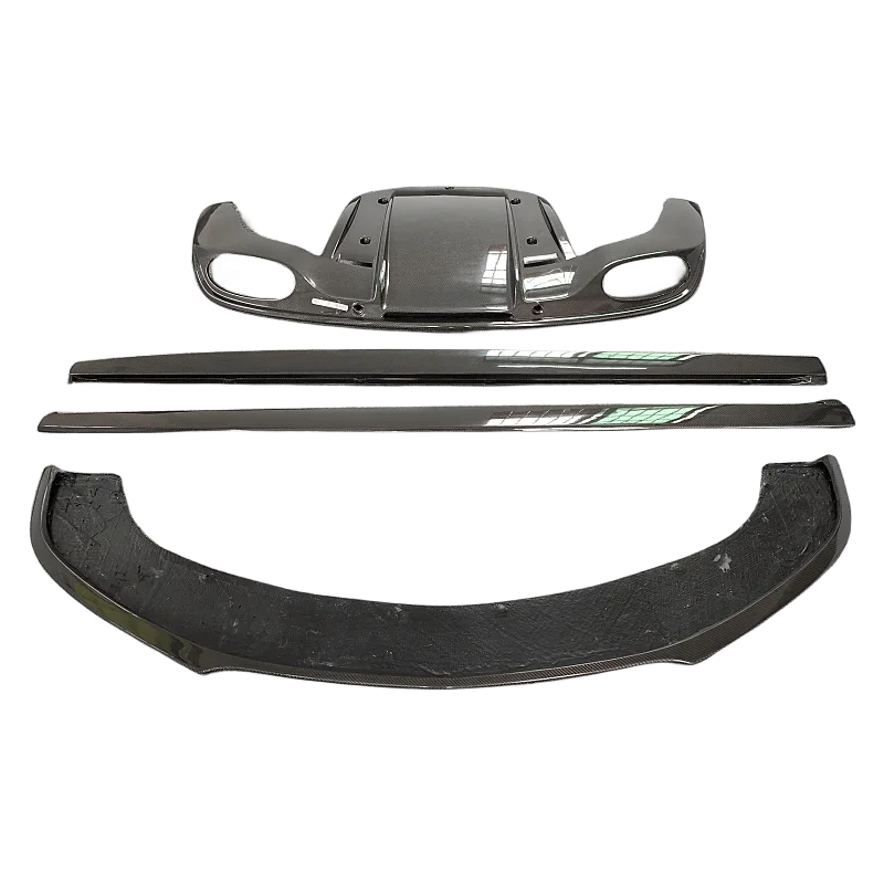 Used for 12-14 Bentley Continental GT 4.0 displacement upgraded V8 S style carbon fiber front lip side skirts and rear diffuser
Used for 12-14 Bentley Continental GT 4.0 displacement upgraded V8 S style carbon fiber front lip side skirts and rear diffuser