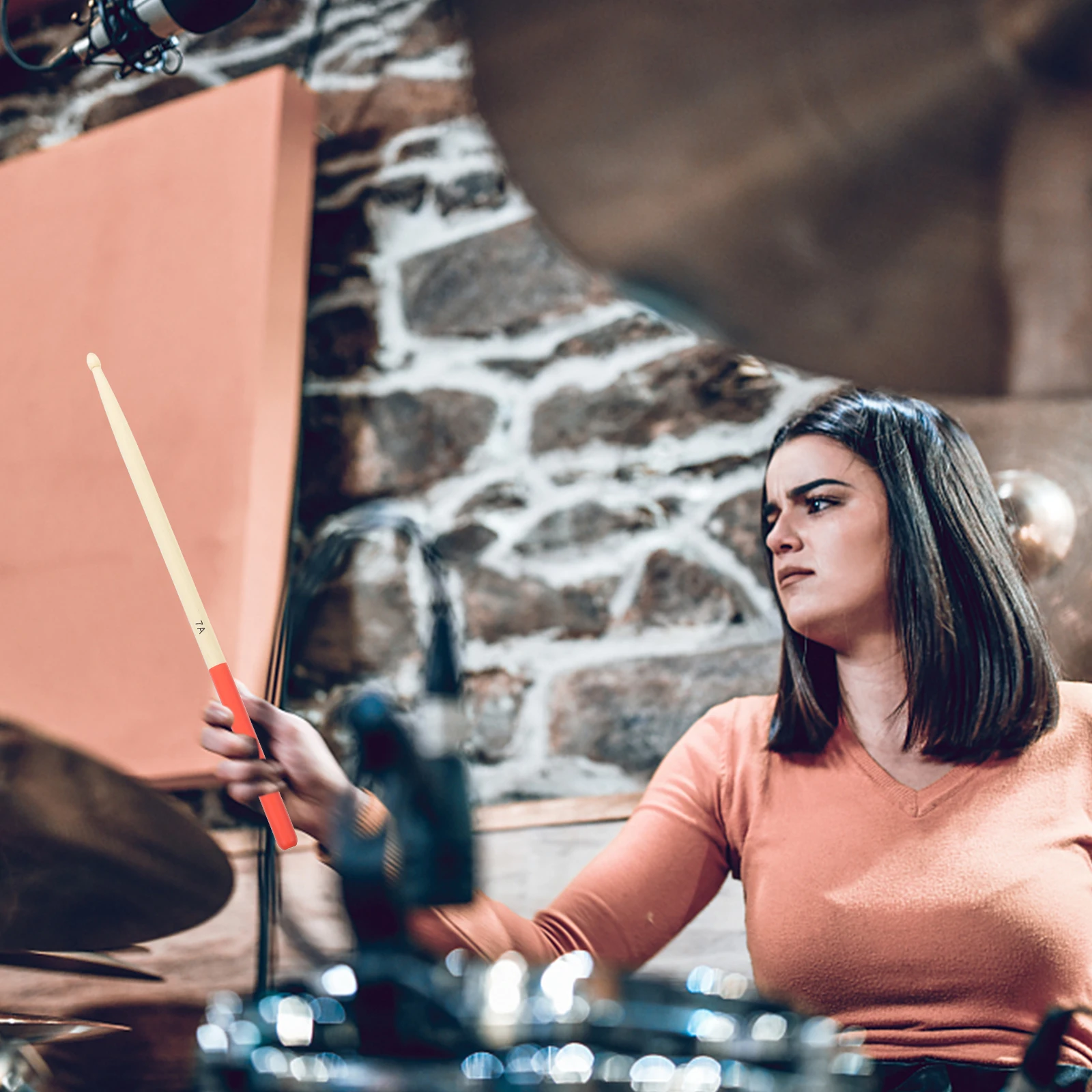 5Pairs Maple Drumsticks Wood Percussion Instrument Mallets Anti Slip Colorful for Tongue Drum Marimba Xylophone
5Pairs Maple Drumsticks Wood Percussion Instrument Mallets Anti Slip Colorful for Tongue Drum Marimba Xylophone