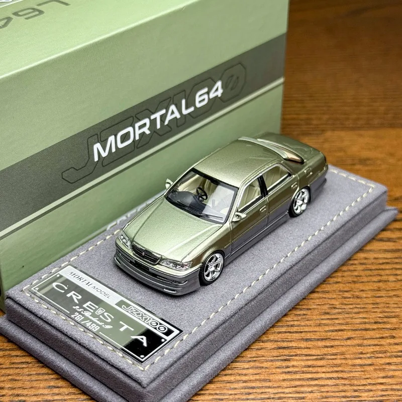 MORTAL 1:64 CRESTA Cast Iron Simulation Alloy Car Model, Boys' Holiday Gift Toy, Adult Collection Decoration Piece.
MORTAL 1:64 CRESTA Cast Iron Simulation Alloy Car Model, Boys' Holiday Gift Toy, Adult Collection Decoration Piece.
