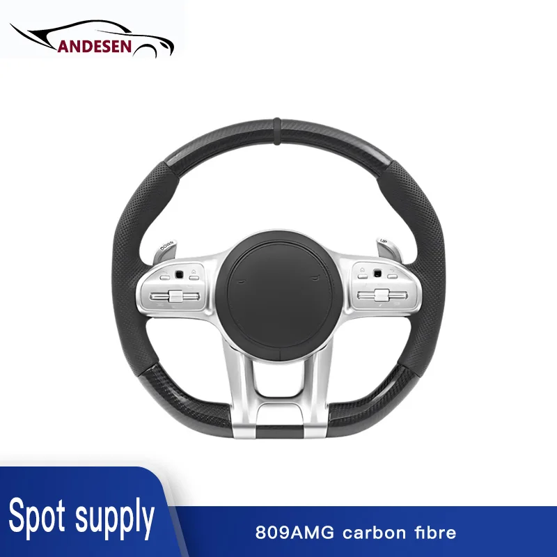 Carbon Fiber Steering Wheel for Mercedes Benz AMG W167 C63 W205 E300 E220 W213 CLS W218 W222 S500 W204 C300 W212 E250 GLE GLC 43
Carbon Fiber Steering Wheel for Mercedes Benz AMG W167 C63 W205 E300 E220 W213 CLS W218 W222 S500 W204 C300 W212 E250 GLE GLC 43