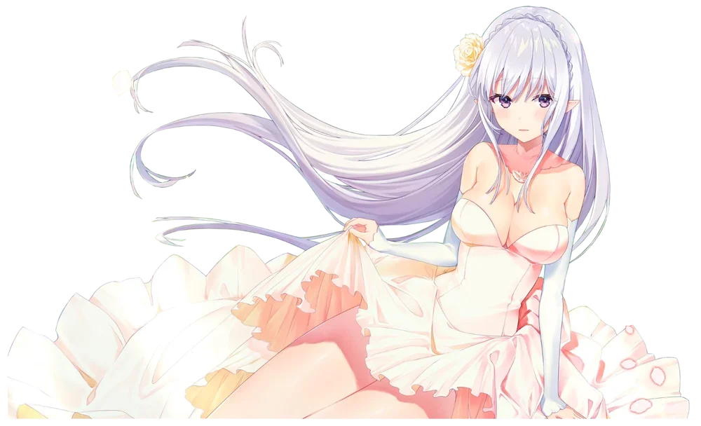 Re: Zero Emilia White Dress Weatherproof Anime Sticker Car Decal 3",6",8" 3 sizes for choice.
Re: Zero Emilia White Dress Weatherproof Anime Sticker Car Decal 3",6",8" 3 sizes for choice.