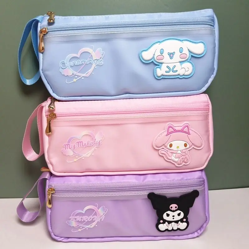Cinnamoroll Anime Kawaii Sanrio Pen Storage Bag Cute Cartoon Large Capacity Canvas Kuromi Portable Stationery Pencil Case Toys
Cinnamoroll Anime Kawaii Sanrio Pen Storage Bag Cute Cartoon Large Capacity Canvas Kuromi Portable Stationery Pencil Case Toys