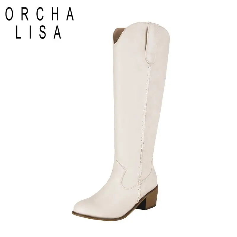 ORCHA LISA Модные женские ботинки в стиле вестерн с круглым носком на массивном каблуке 5 см без шнуровки плюс размер 41 42 43 Ретро для отдыха женские сапоги до колена
ORCHA LISA Модные женские ботинки в стиле вестерн с круглым носком на массивном каблуке 5 см без шнуровки плюс размер 41 42 43 Ретро для отдыха женские сапоги до колена