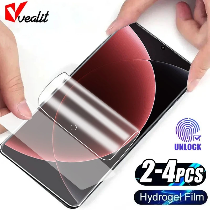 2-4Pcs Full Curved Silicone Hydrogel Film for Xiaomi 15 Ultra 14 13 Pro Screen Protector Redmi Note 13 14s 14 Pro Plus Soft Film
2-4Pcs Full Curved Silicone Hydrogel Film for Xiaomi 15 Ultra 14 13 Pro Screen Protector Redmi Note 13 14s 14 Pro Plus Soft Film