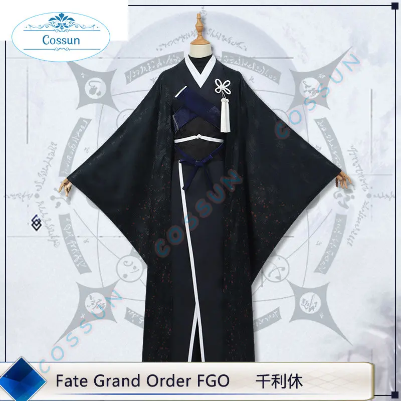 Костюм для косплевечерние из игры Fate/Grand Order FGO Sen No Rikyu, женское и мужское кимоно на Хэллоуин
Костюм для косплевечерние из игры Fate/Grand Order FGO Sen No Rikyu, женское и мужское кимоно на Хэллоуин