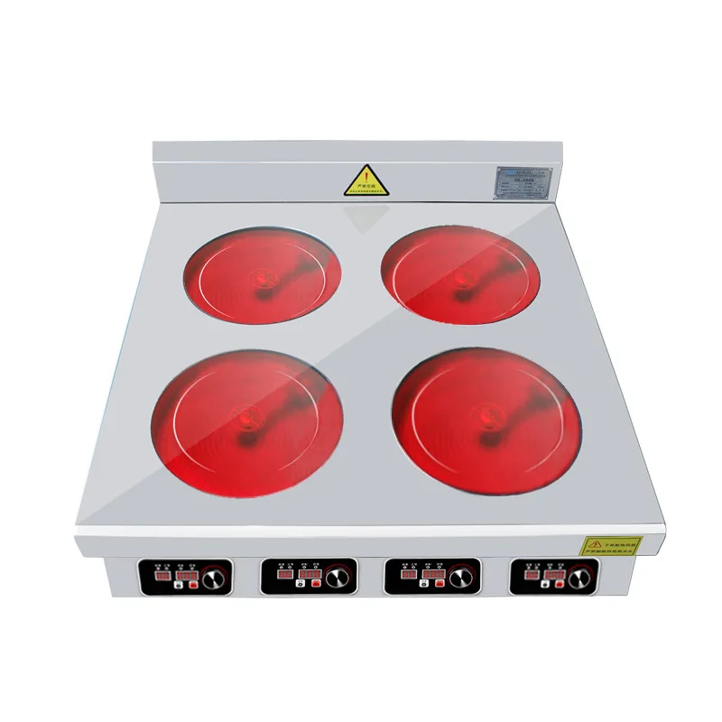 Four-head Baozai Furnace Benchtop Commercial Electric Ceramic Furnace Energy-saving Combination Furnace
Four-head Baozai Furnace Benchtop Commercial Electric Ceramic Furnace Energy-saving Combination Furnace