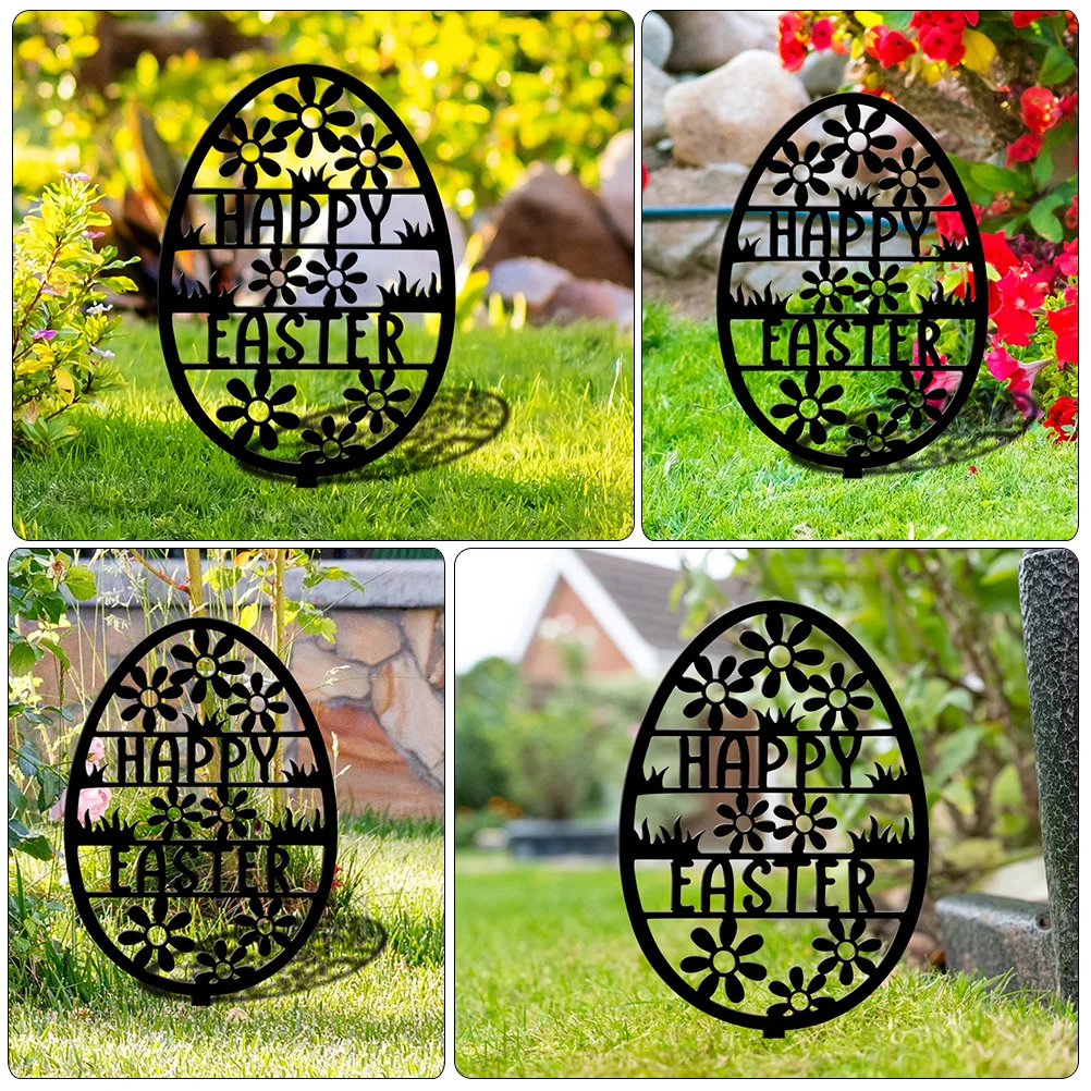 Acrylic Easter Egg Shaped Stake Durable Garden Ornament Creative Design Courtyard Decor Spring Festival Supplies
Acrylic Easter Egg Shaped Stake Durable Garden Ornament Creative Design Courtyard Decor Spring Festival Supplies