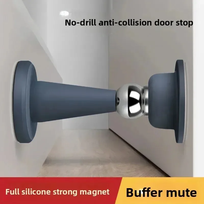 No-Drill Silicone Door Stopper, Heavy-Duty Suction Anti-Collision Floor Stop, Wall Protector for Bedroom & Home
No-Drill Silicone Door Stopper, Heavy-Duty Suction Anti-Collision Floor Stop, Wall Protector for Bedroom & Home