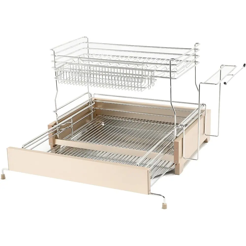 Edge Noble Dish Rack (Champagne Gold, 13.6" H x 20.5" W x 13.4–21.6" D)
Edge Noble Dish Rack (Champagne Gold, 13.6" H x 20.5" W x 13.4–21.6" D)