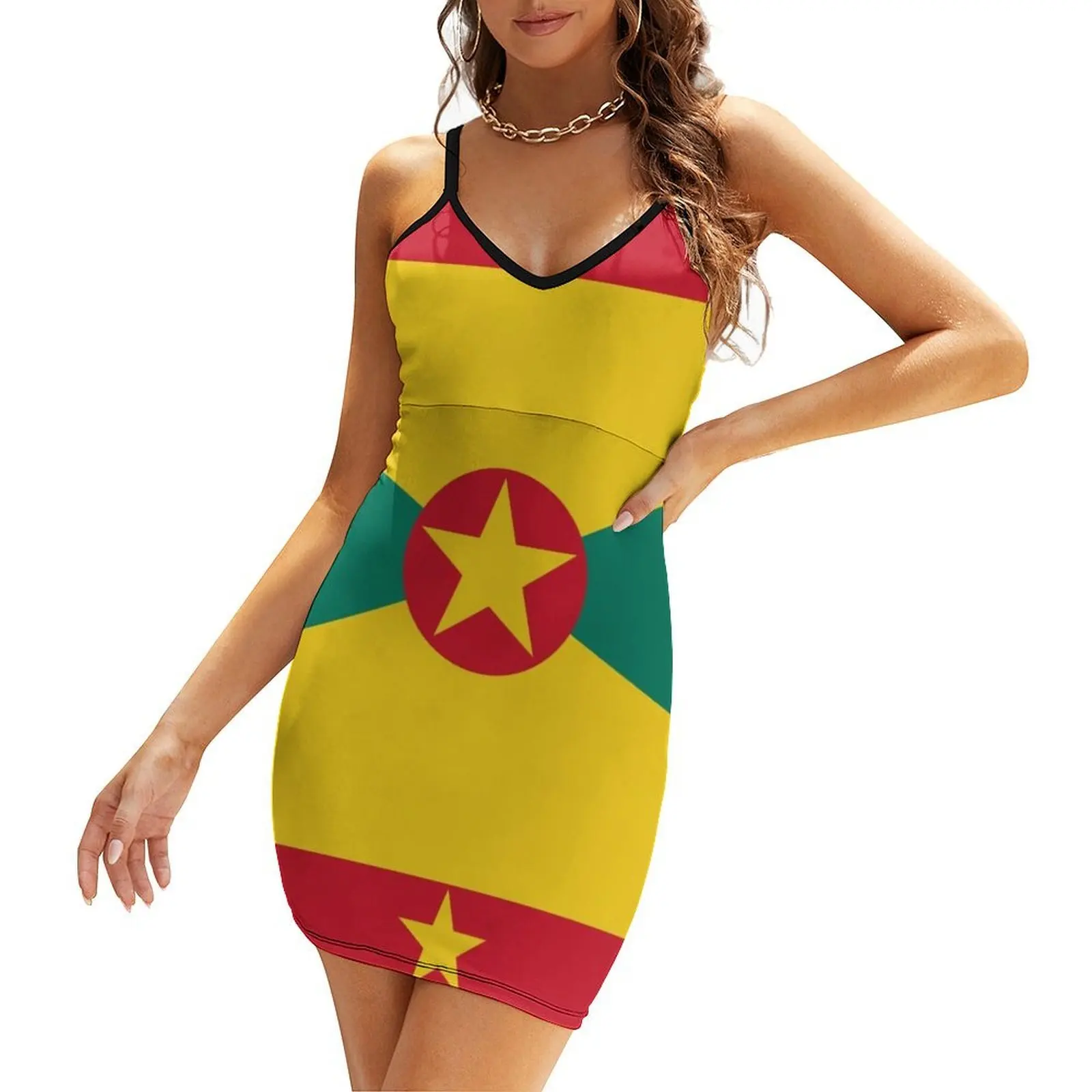Grenada Flag Sling Dress elegant dresses for women women's clothing trend 2025 summer dress womens 2025 dress for women 2025
Grenada Flag Sling Dress elegant dresses for women women's clothing trend 2025 summer dress womens 2025 dress for women 2025
