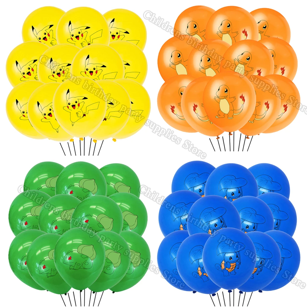 10/15/20Pcs Pokemon Pikachu 12inch Inflatie Latex Ballon Anime Animal Children Birthday Party Supplies DIY Gift Party Decoration
10/15/20Pcs Pokemon Pikachu 12inch Inflatie Latex Ballon Anime Animal Children Birthday Party Supplies DIY Gift Party Decoration