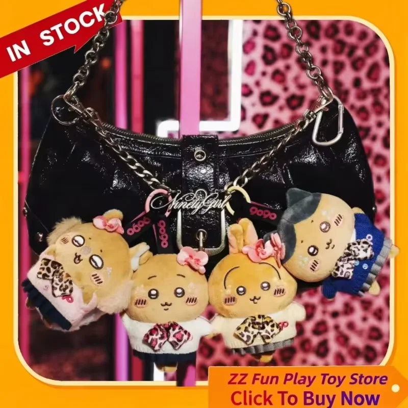 Collaborates With 9090 Shibuya Spicy Girl Black Skin Uniform Jiyi Hachiko Usagi Flying Mouse Plush Pendant Bag Keychain Gifts
Collaborates With 9090 Shibuya Spicy Girl Black Skin Uniform Jiyi Hachiko Usagi Flying Mouse Plush Pendant Bag Keychain Gifts