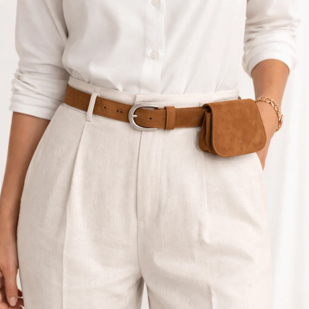 Korean Style Suede Waist Belt Bag Retro Vintage Waist Bag Leather Belt PU Leather Trouser Decoration Belt Purse Jeans Decoration
Korean Style Suede Waist Belt Bag Retro Vintage Waist Bag Leather Belt PU Leather Trouser Decoration Belt Purse Jeans Decoration