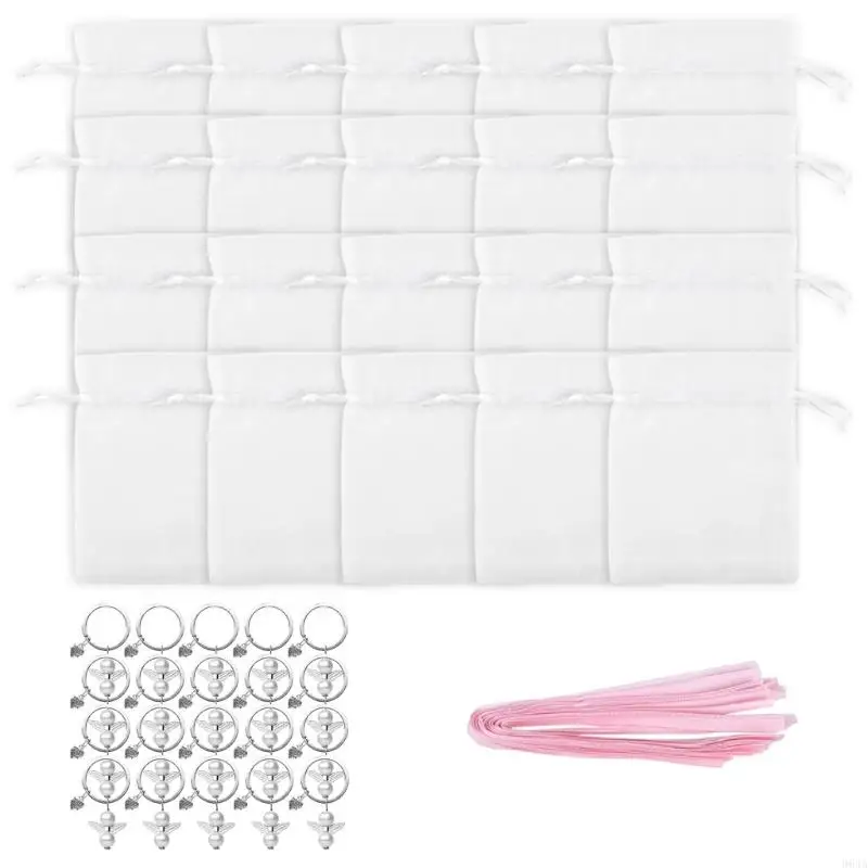 60pcs Angelic Charm Keyrings Portable Accessory for Special Gifts And Celebration Includes Organzied Pouches Use 964A
60pcs Angelic Charm Keyrings Portable Accessory for Special Gifts And Celebration Includes Organzied Pouches Use 964A