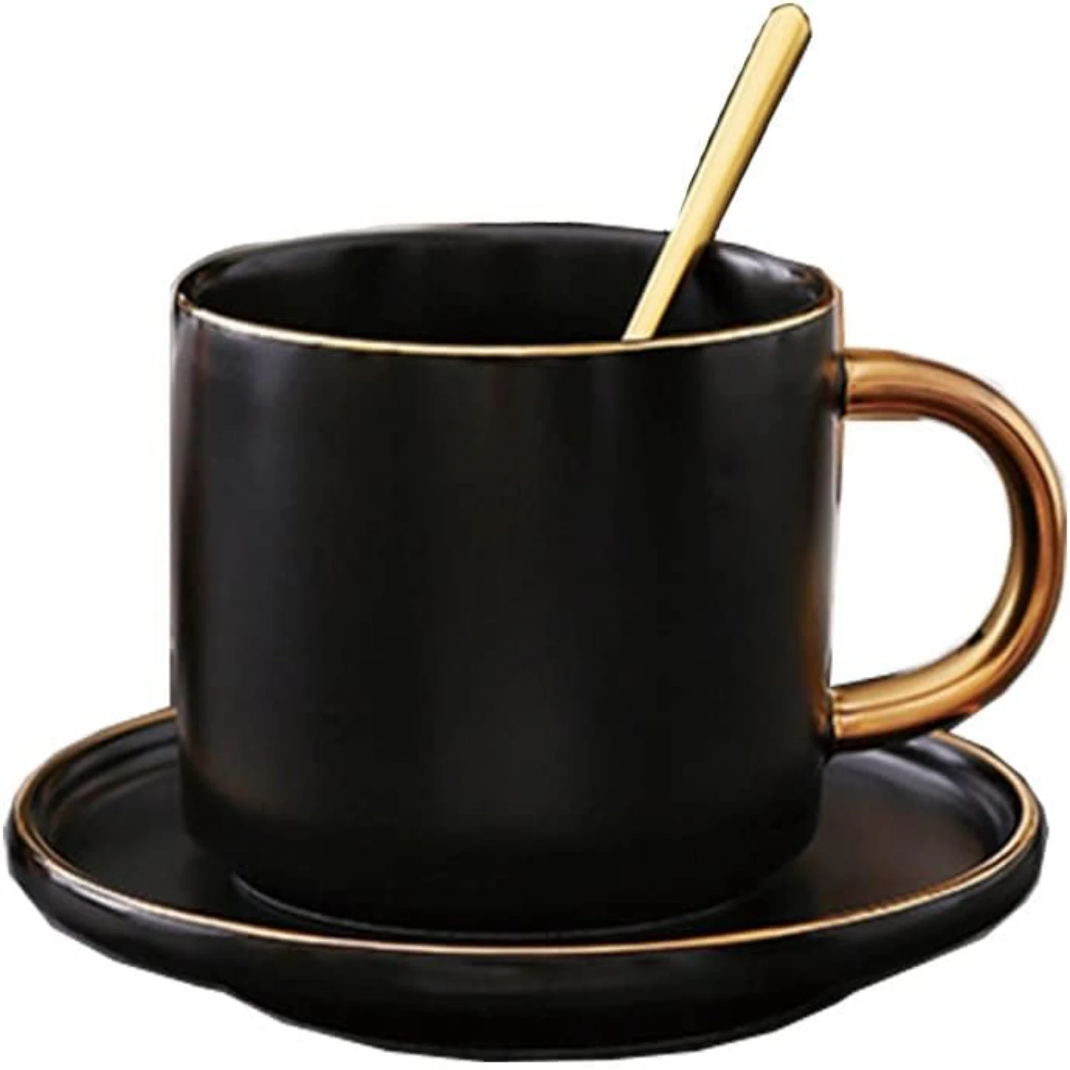 Elegant and Sophisticated Modern Ceramic Tea and Espresso Coffee Cup Set - Stylish Saucer Tea Set with 300ml Capacity - Minimali
Elegant and Sophisticated Modern Ceramic Tea and Espresso Coffee Cup Set - Stylish Saucer Tea Set with 300ml Capacity - Minimali