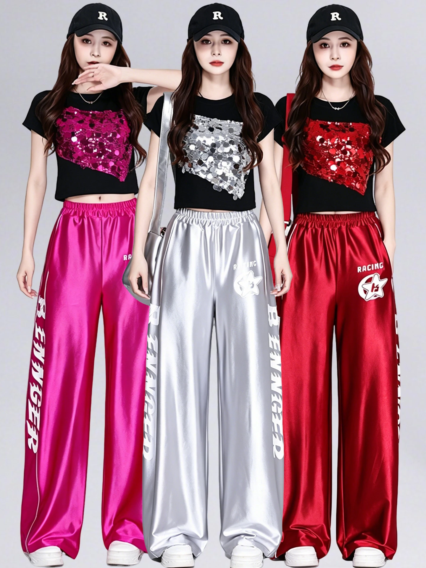 New Women's Jazz Dance Performance Outfit Hip Hop Adult Sequin Cheerleading Street Dance Modern Stage Performance Costume
New Women's Jazz Dance Performance Outfit Hip Hop Adult Sequin Cheerleading Street Dance Modern Stage Performance Costume