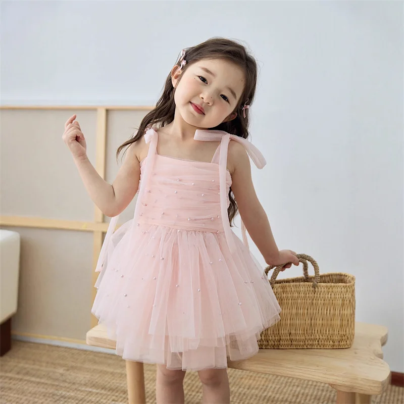 Baby Kids Princess Tulle Pearls Pleat Flower Girl Dress Children First Communion Dress Ball Gown Wedding Party Dress Birthday
Baby Kids Princess Tulle Pearls Pleat Flower Girl Dress Children First Communion Dress Ball Gown Wedding Party Dress Birthday