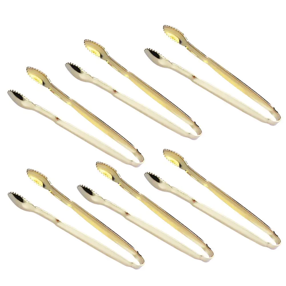 6 Pcs Stainless Steel Sugar Cube Clip Catering Tongs Fruit Serving Ice Metal Tea Cup Washing Mini Appetizer Food Cute Kitchen
6 Pcs Stainless Steel Sugar Cube Clip Catering Tongs Fruit Serving Ice Metal Tea Cup Washing Mini Appetizer Food Cute Kitchen