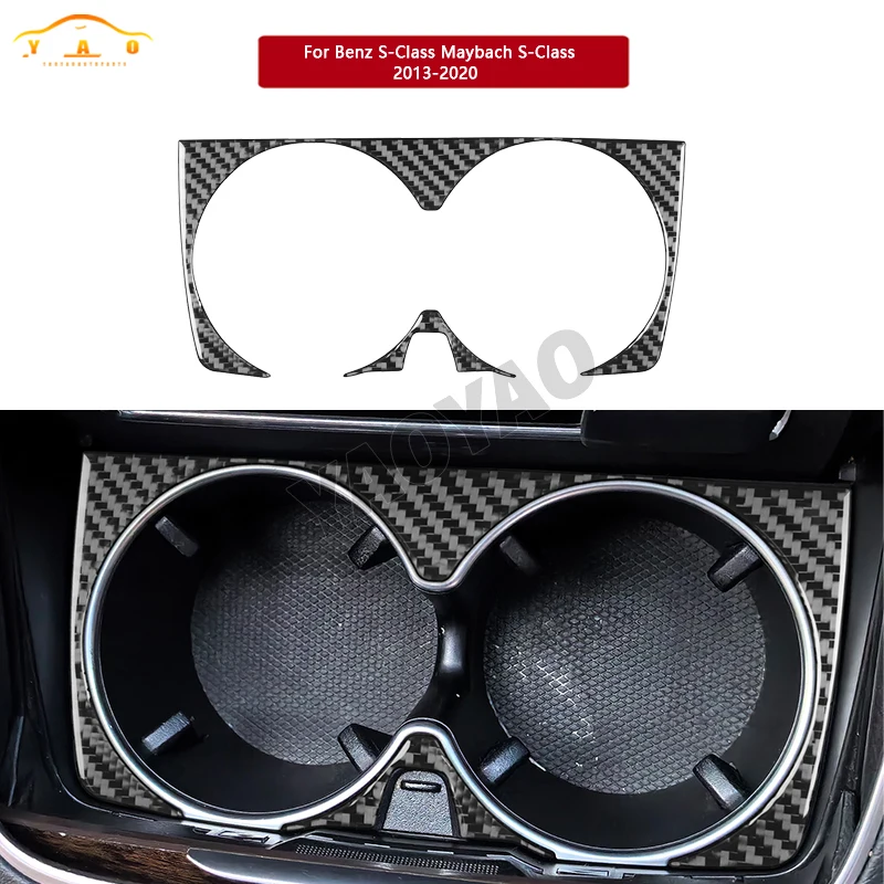 Carbon Fiber Water Cup Holder Decor Covers Trim For Benz Maybach S Class 2013-2020 Car Decorator Accessories
Carbon Fiber Water Cup Holder Decor Covers Trim For Benz Maybach S Class 2013-2020 Car Decorator Accessories