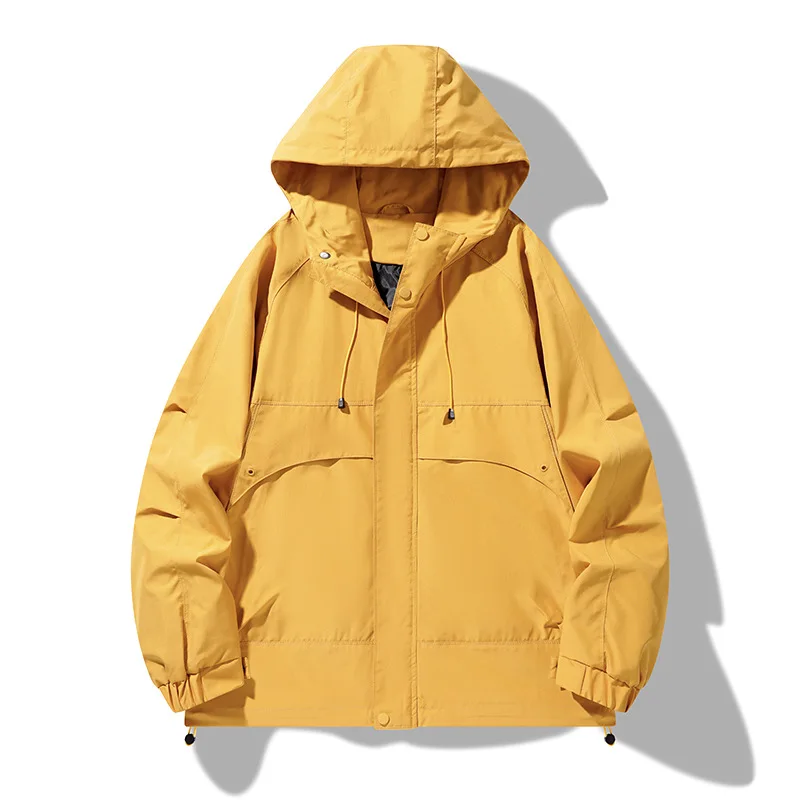 Весенне-осенняя новая уличная повседневная куртка с капюшоном, мужская американская куртка с несколькими карманами
Весенне-осенняя новая уличная повседневная куртка с капюшоном, мужская американская куртка с несколькими карманами