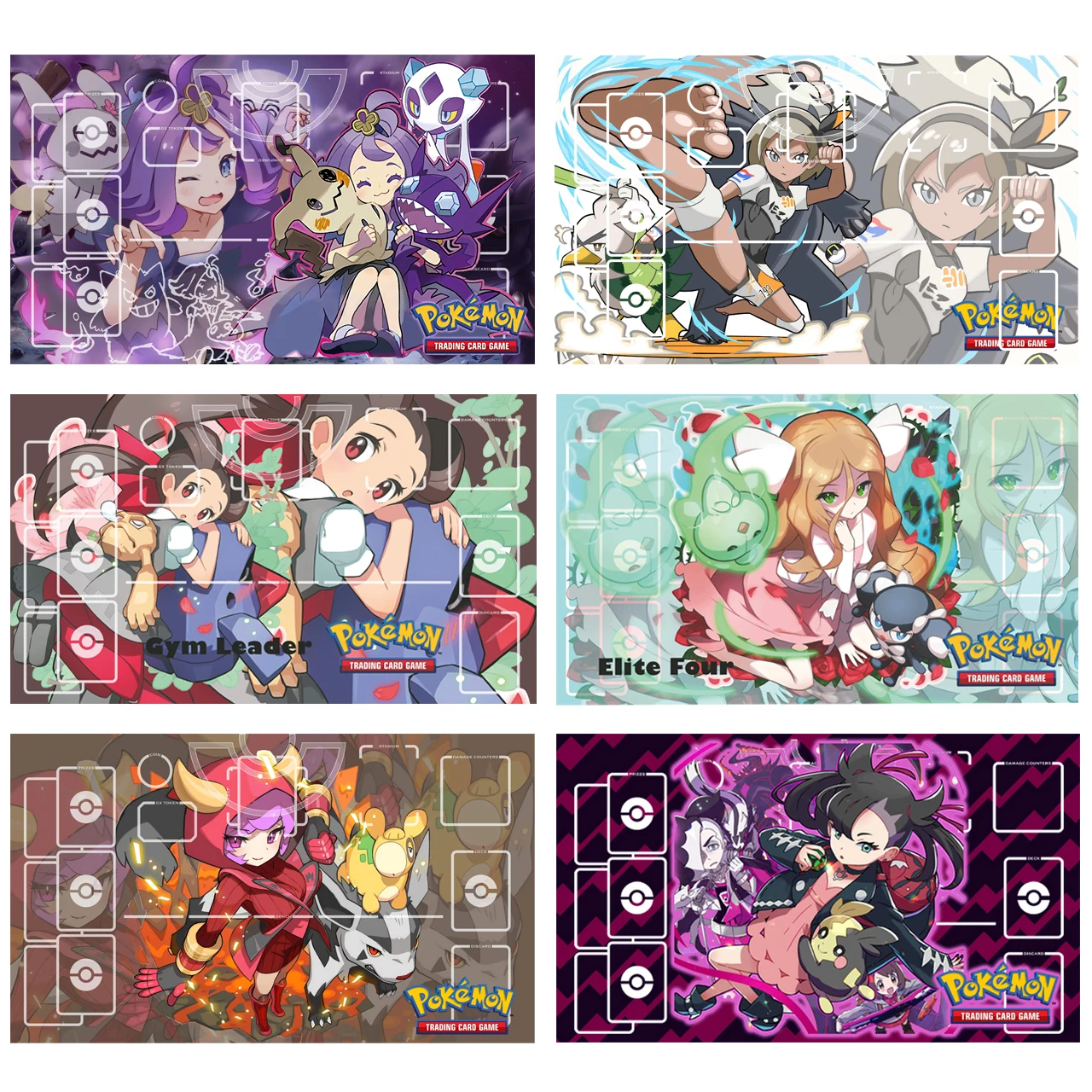 600x350mm PTCG Trainer Girl Acerola DIY Trading Card Playmat Rosa Cynthia Lillie Single Player Rubber Board Game Card Mat Gift
600x350mm PTCG Trainer Girl Acerola DIY Trading Card Playmat Rosa Cynthia Lillie Single Player Rubber Board Game Card Mat Gift