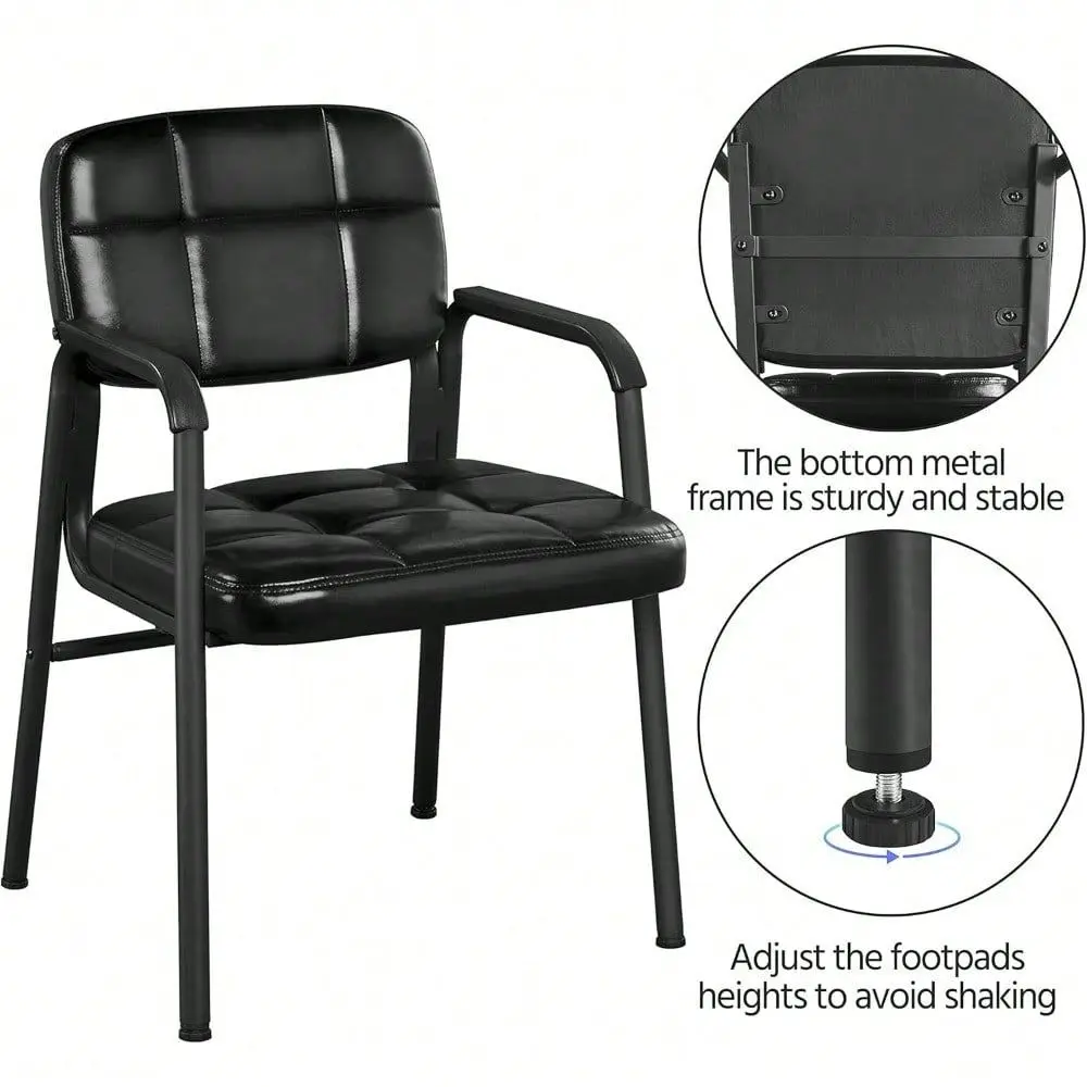 PCS Office Guest Chair Mid Back Leather Reception Chairs Living Room Leisure Chairs With Lumbar Support For Waiting Conference
PCS Office Guest Chair Mid Back Leather Reception Chairs Living Room Leisure Chairs With Lumbar Support For Waiting Conference