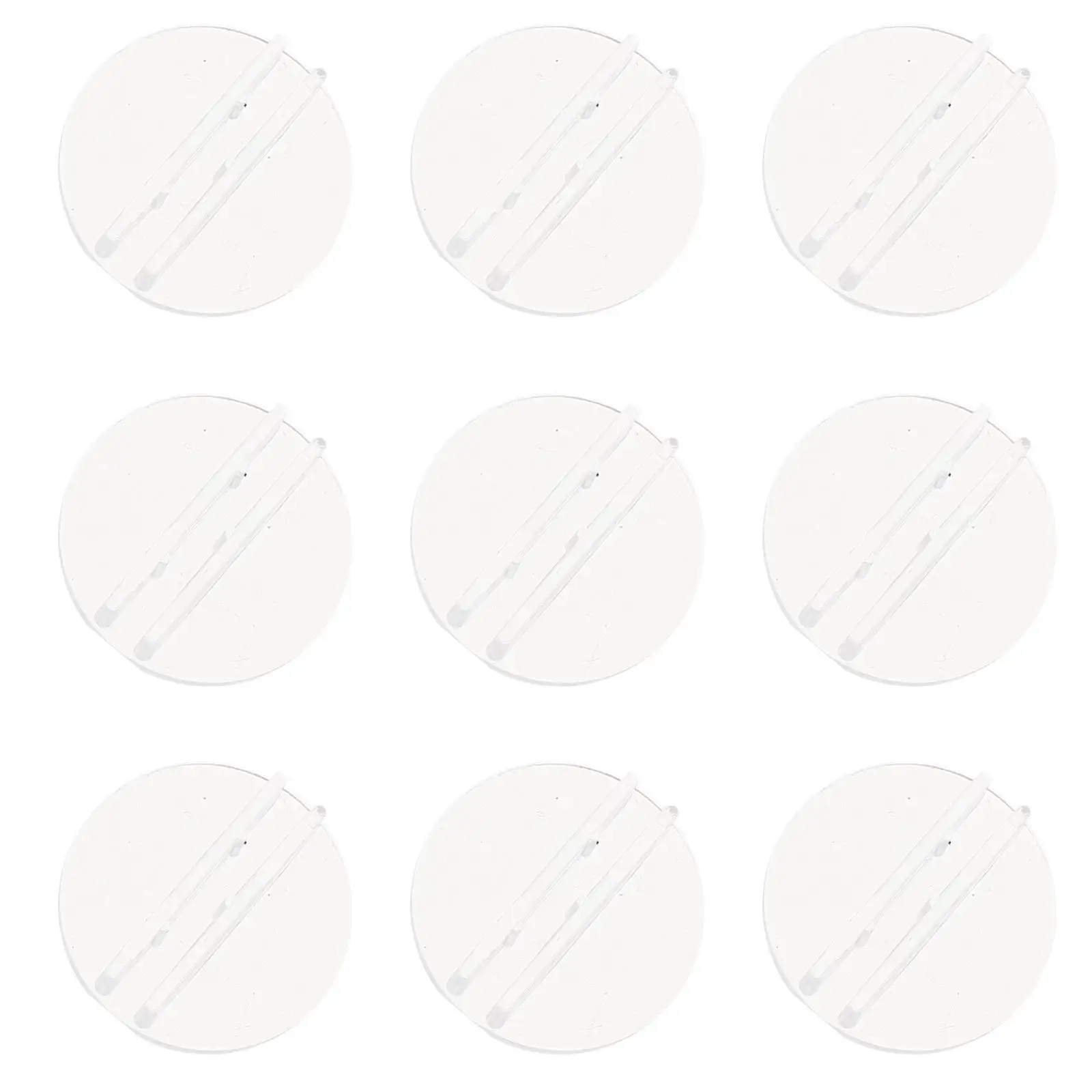 100pcs Card Holders 20mm Diameter Clip Stand Transparent Plastic Business Card Organizer Desk Game Accessories
100pcs Card Holders 20mm Diameter Clip Stand Transparent Plastic Business Card Organizer Desk Game Accessories