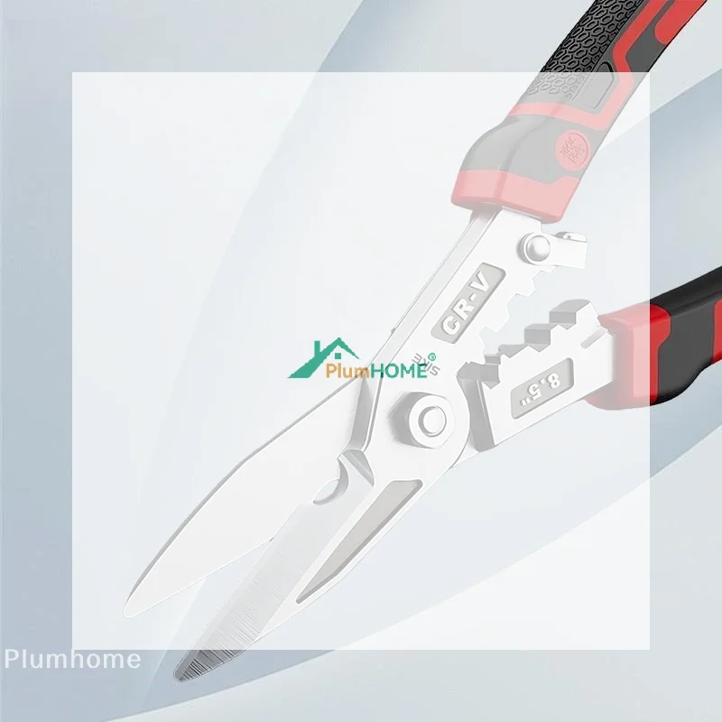 Heavy Duty Multifunctional Electrician Scissors Crimping Wire Cutter With Wrench For Metal Sheet Cable Cutting
Heavy Duty Multifunctional Electrician Scissors Crimping Wire Cutter With Wrench For Metal Sheet Cable Cutting